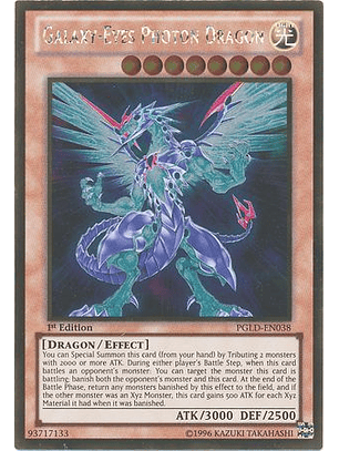 Galaxy-Eyes Photon Dragon - PGLD-EN038 - Gold Rare