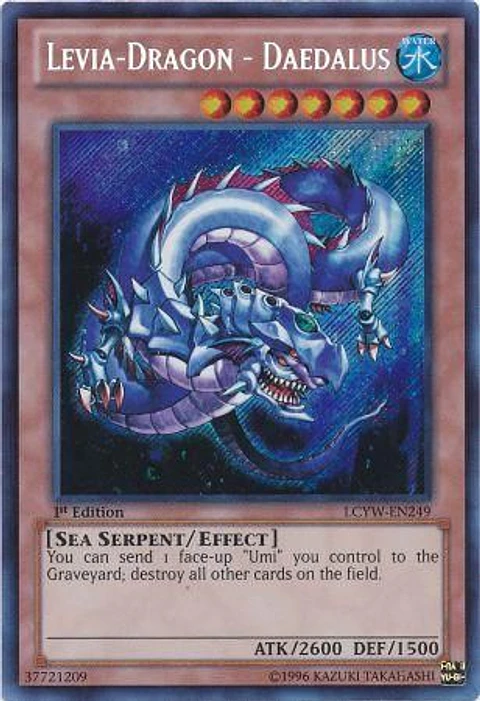 Levia-Dragon - Daedalus - LCYW-EN249 - Secret Rare 