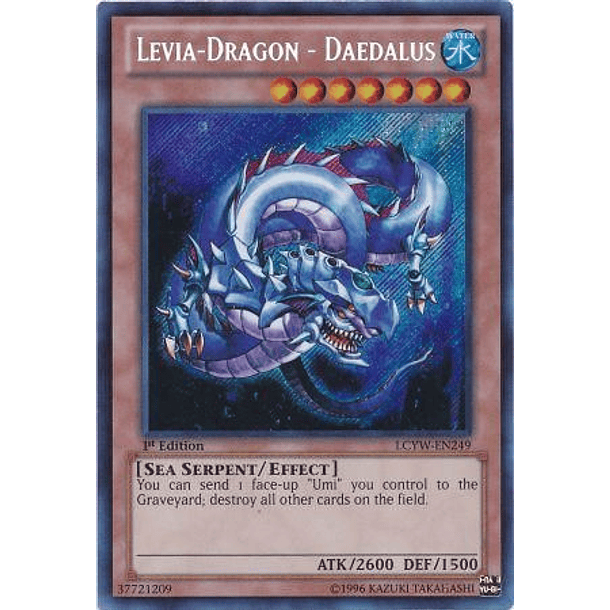 Levia-Dragon - Daedalus - LCYW-EN249 - Secret Rare 