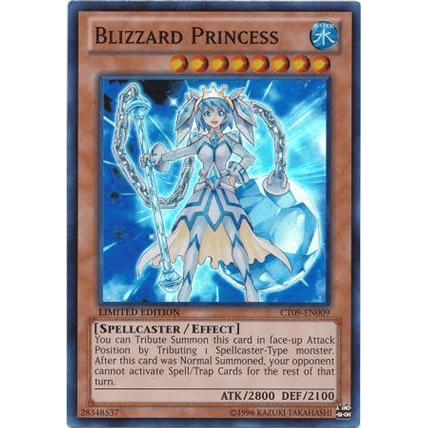 Blizzard Princess - CT09-EN009 - Super Rare
