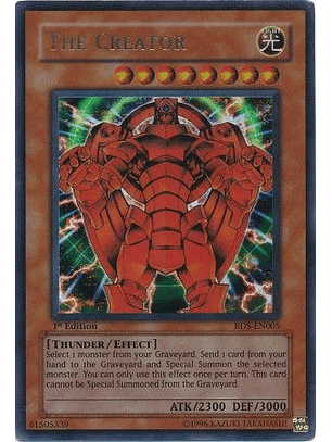 The Creator - RDS-EN005 - Ultra Rare 1st Edition