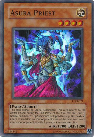 Asura Priest - LOD-071 - Super Rare 1st Edition 1