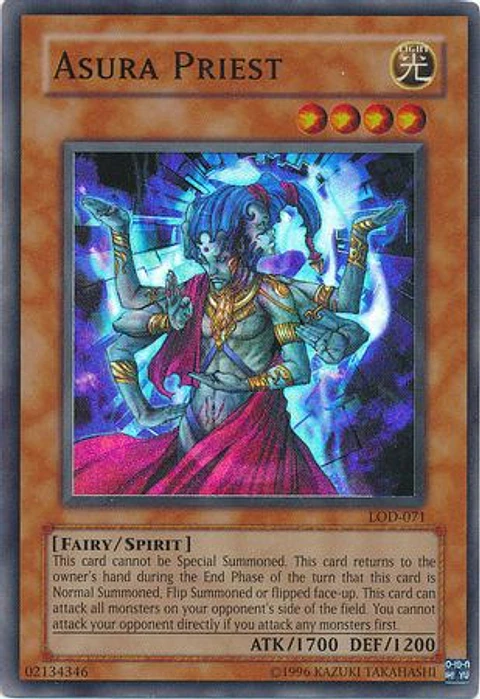 Asura Priest - LOD-071 - Super Rare 1st Edition