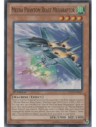 Mecha Phantom Beast Megaraptor - LTGY-EN021 - Super Rare 