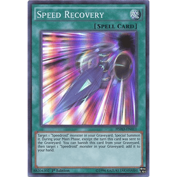 Speed Recovery - HSRD-EN011 - Super Rare