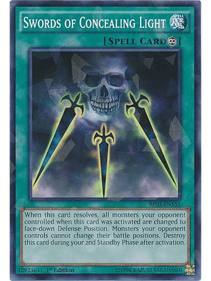 Swords of Concealing Light - BP03-EN151 - Shatterfoil Rare