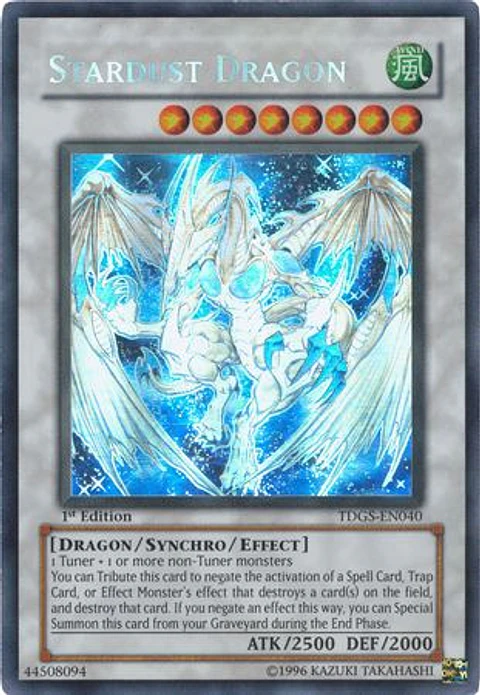 Stardust Dragon - TDGS-EN040 - Ghost Rare