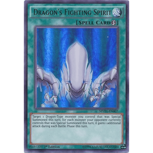 Dragon's Fighting Spirit - MVP1-EN007 - Ultra Rare