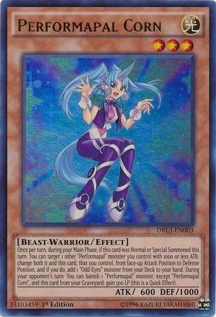 Performapal Corn - DRL3-EN003 - Ultra Rare 1