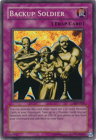 Backup Soldier - PSV-028 - Super Rare (jugada) 1