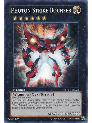 Photon Strike Bounzer - SP14-EN024 - Starfoil Rare