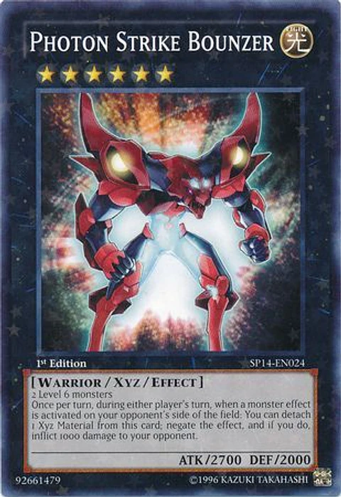 Photon Strike Bounzer - SP14-EN024 - Starfoil Rare