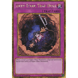 Deep Dark Trap Hole - PGL3-EN037 - Gold Secret Rare