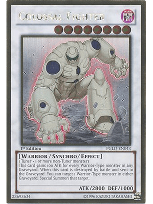 Colossal Fighter - PGLD-EN043 - Gold Rare