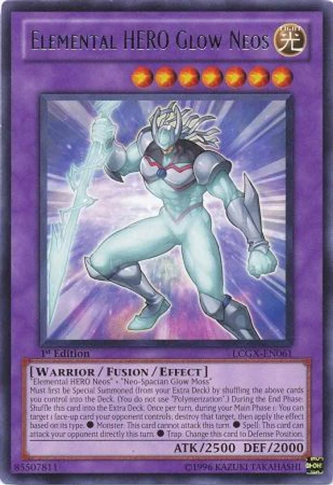 Elemental Hero Glow Neos - LCGX-EN061 - Rare