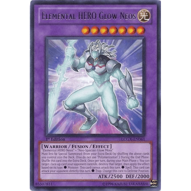 Elemental Hero Glow Neos - LCGX-EN061 - Rare