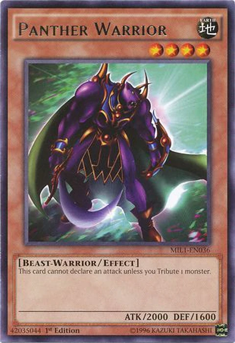 Panther Warrior - MIL1-EN036 - Rare