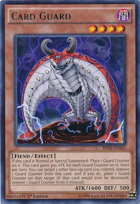 Card Guard - BP03-EN065 - Rare