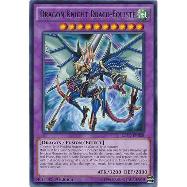 Dragon Knight Draco-Equiste - LC5D-EN028 - Rare