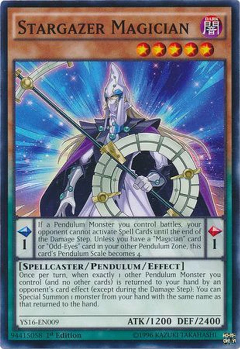 Stargazer Magician - YS16-EN009 - Common