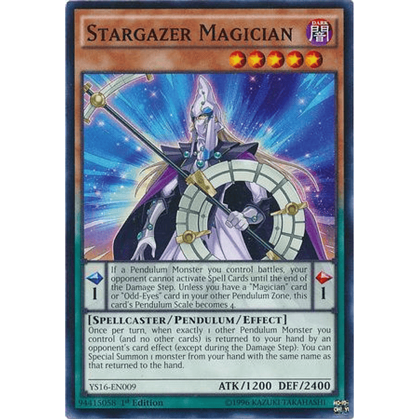Stargazer Magician - YS16-EN009 - Common