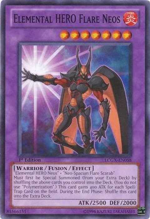 Elemental Hero Flare Neos - LCGX-EN058 - Common