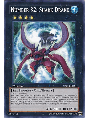 Number 32: Shark Drake - SP14-EN023 - Common 