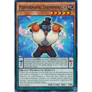 Performapal Drummerilla - YS16-EN011 - Common