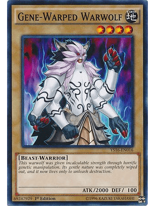 Gene-Warped Warwolf - YS16-EN016 - Common
