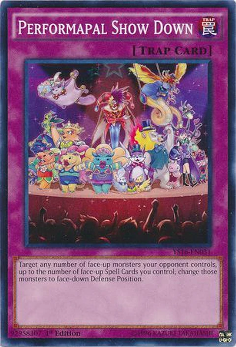 Performapal Show Down - YS16-EN031 - Common