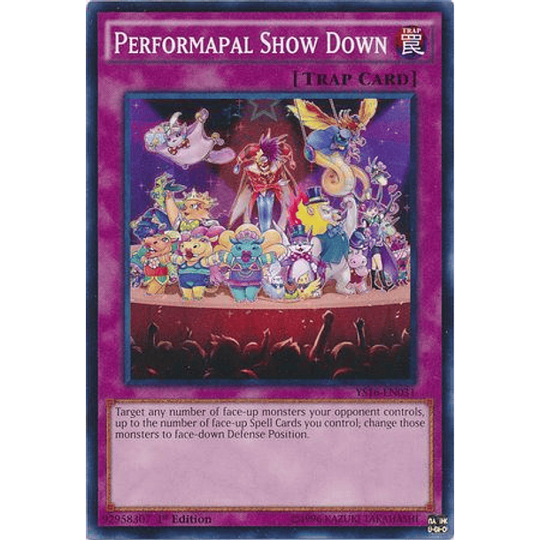 Performapal Show Down - YS16-EN031 - Common