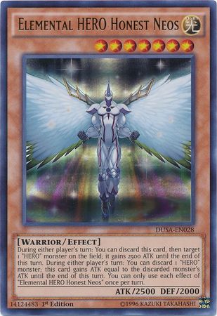 Elemental HERO Honest Neos - DUSA-EN028 - Ultra Rare 1