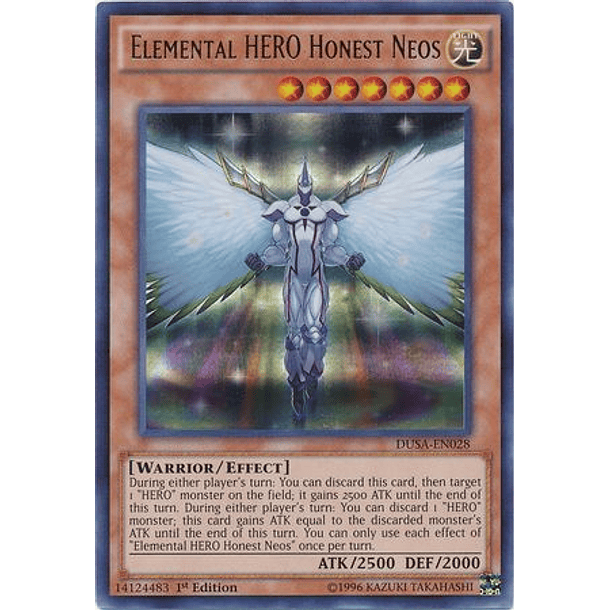Elemental HERO Honest Neos - DUSA-EN028 - Ultra Rare