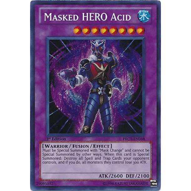 Masked Hero Acid - PRC1-EN018 - Secret Rare
