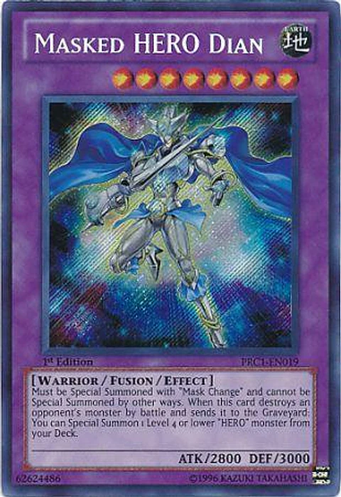 Masked Hero Dian - PRC1-EN019 - Secret Rare