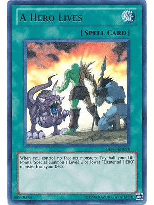 A Hero Lives - GENF-EN098 - Ultra Rare