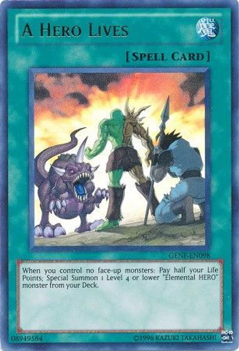 A Hero Lives - GENF-EN098 - Ultra Rare