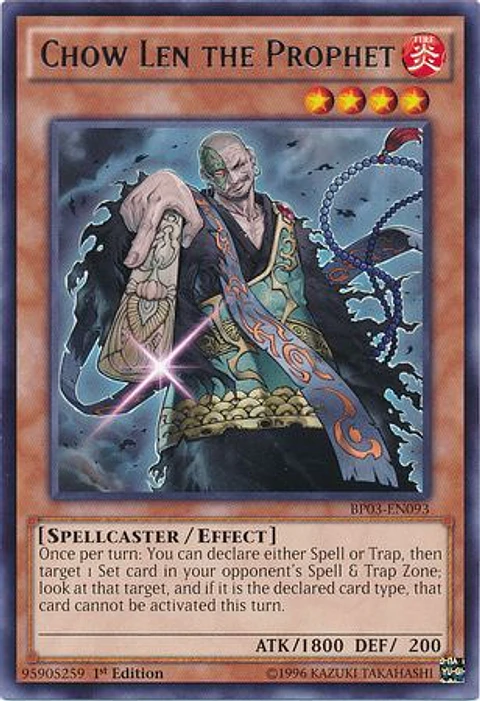 Chow Len the Prophet - BP03-EN093 - Rare