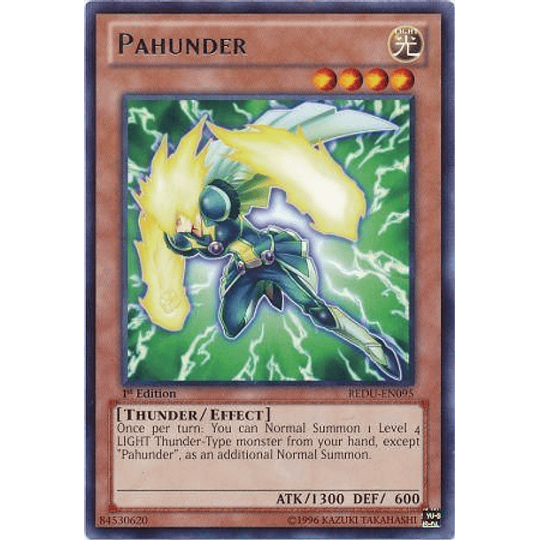 Pahunder - REDU-EN095 - Rare