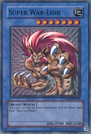 Super War-Lion - PP02-EN001 - Super Rare 1