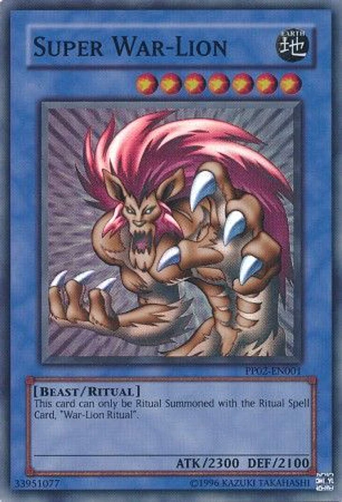Super War-Lion - PP02-EN001 - Super Rare