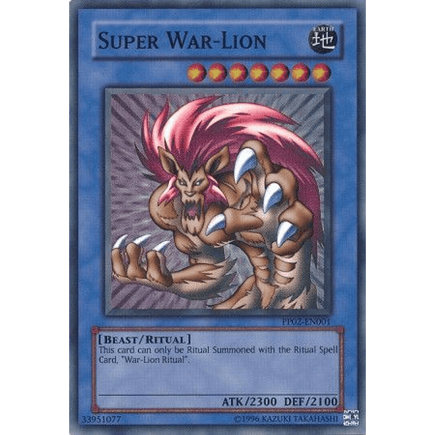 Super War-Lion - PP02-EN001 - Super Rare