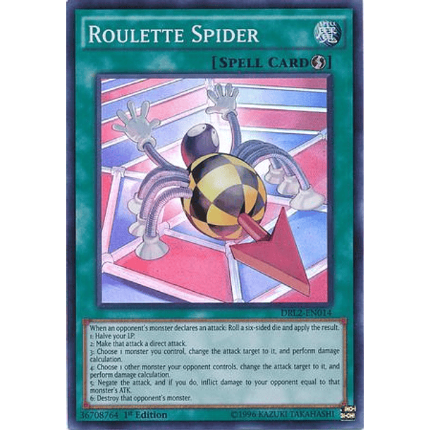 Roulette Spider - DRL2-EN014 - Super Rare