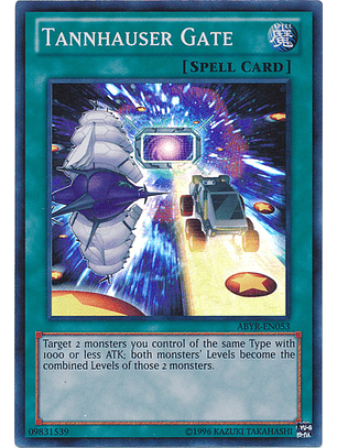 Tannhauser Gate - ABYR-EN053 - Super Rare (desgastada)