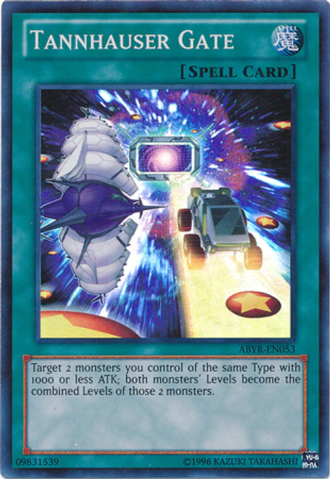 Tannhauser Gate - ABYR-EN053 - Super Rare (desgastada)