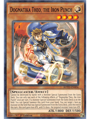 Dogmatika Theo, the Iron Punch - ROTD-EN006 - Common 