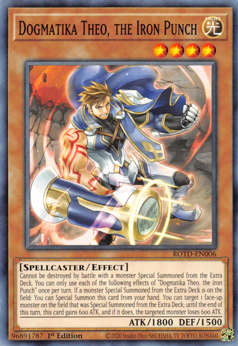 Dogmatika Theo, the Iron Punch - ROTD-EN006 - Common 