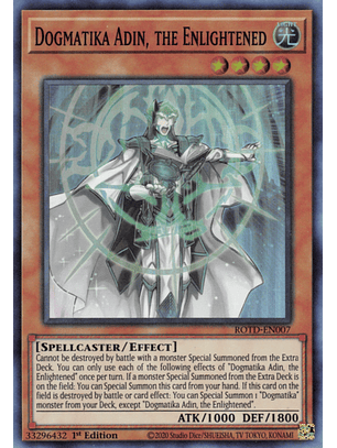 Dogmatika Adin, the Enlightened - ROTD-EN007 - Super Rare