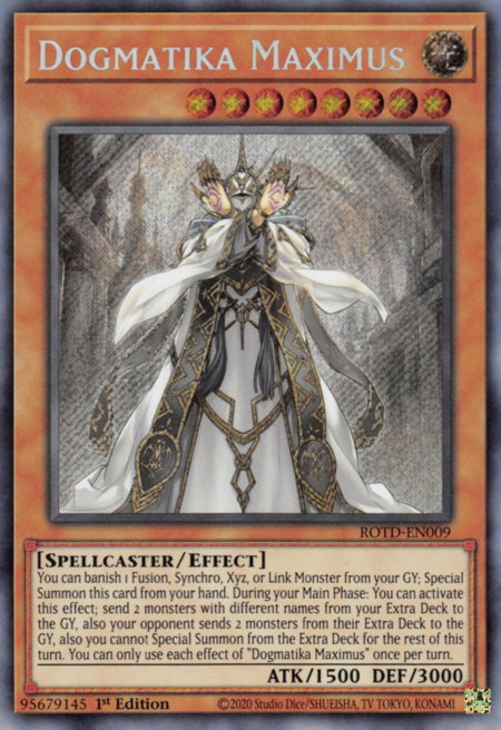 Dogmatika Maximus - ROTD-EN009 - Secret Rare 1