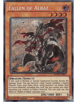 Fallen of Albaz - ROTD-EN011 - Secret Rare